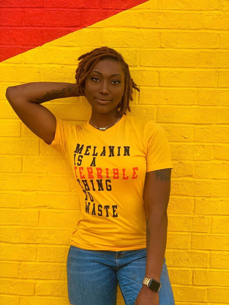 MELANIN- GOLD TEE