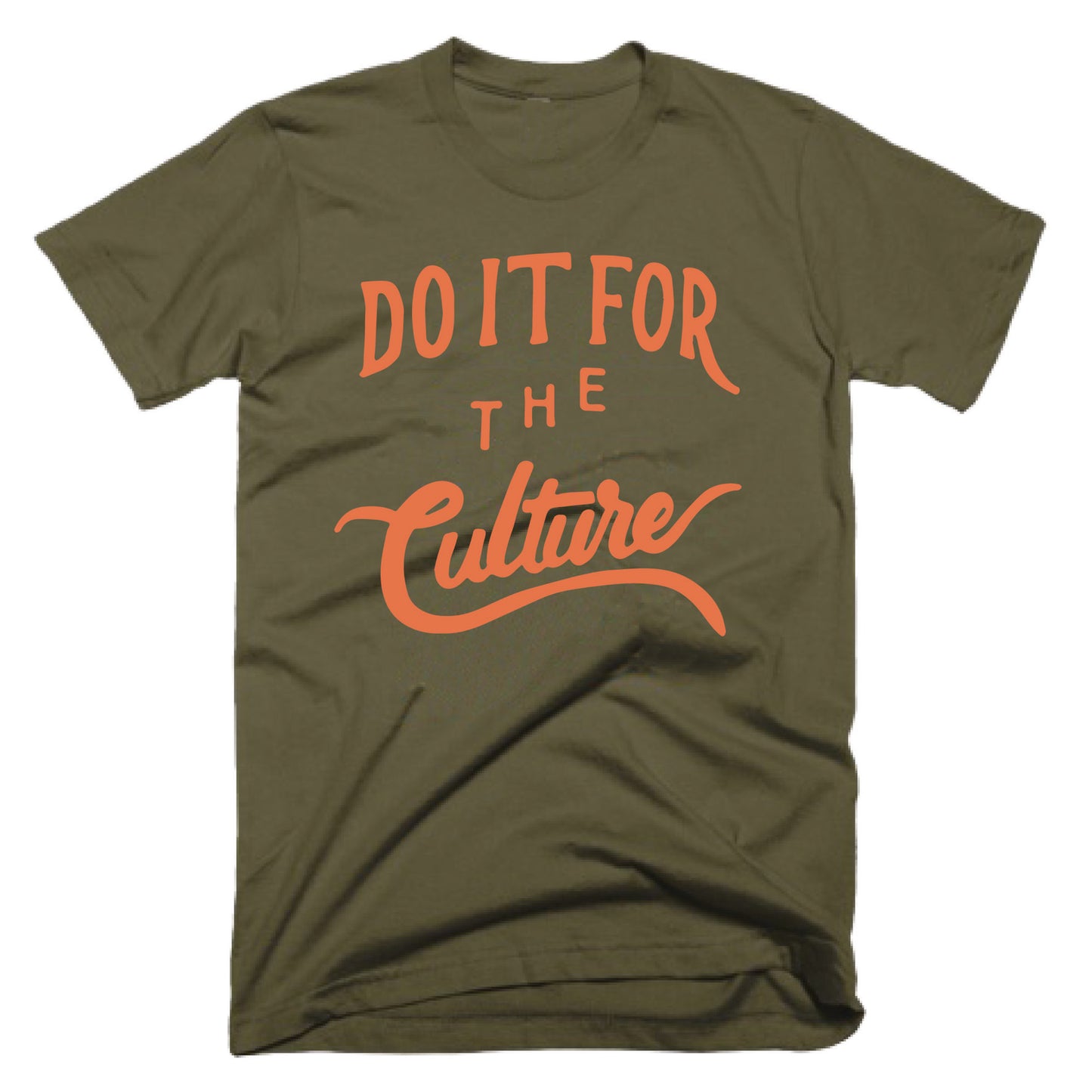 DO IT FOR THE CULTURE - LIGHT OLIVE TEE