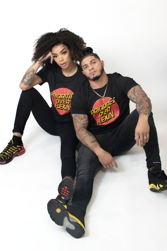 PRIORITIES over FLEXIN- BACK TO FUTURE- UNISEX FIT