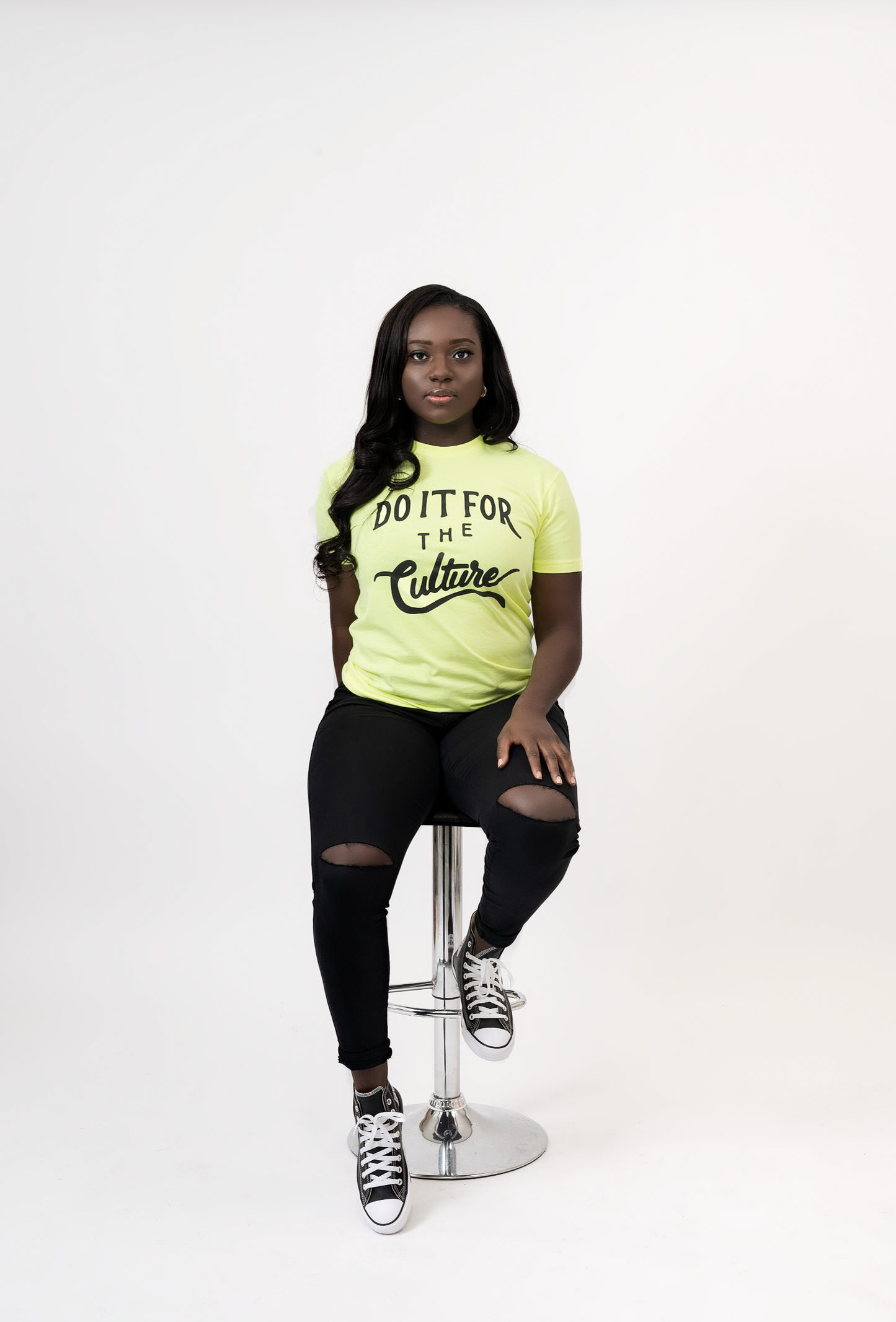 DO IT FOR THE CULTURE- NEON YELLOW- UNISEX FIT