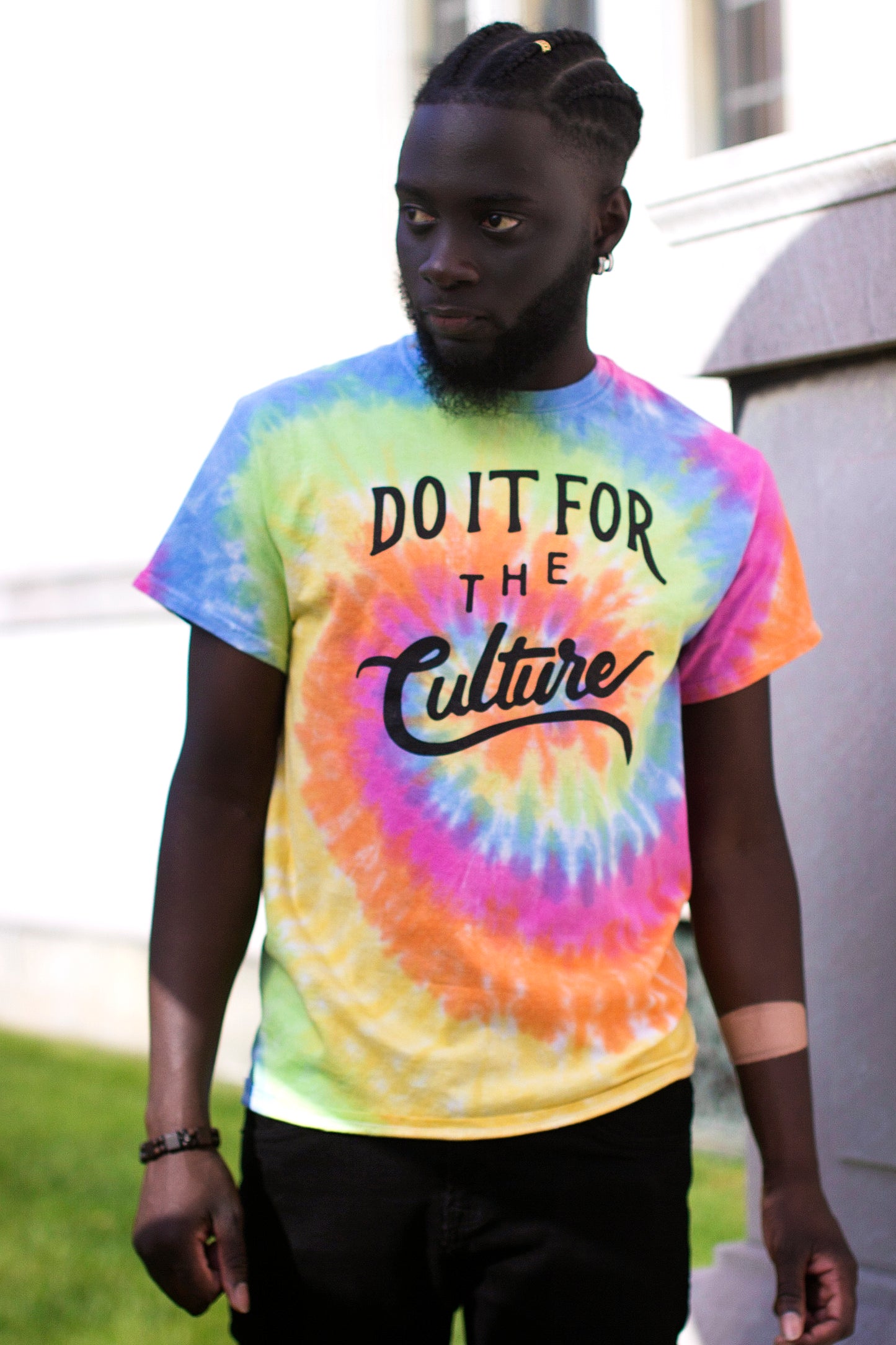 DO IT FOR THE CULTURE- TIE DYE - UNISEX FIT